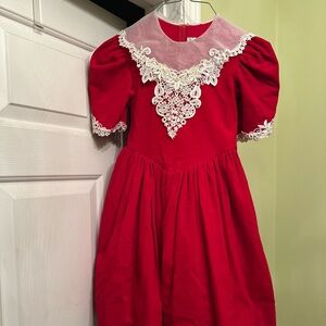 Vintage Jayne Copeland Red Velvet Holiday dress gown 6X
Gorgeous!!!